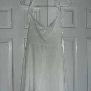 Princess Polly White Satin Dress